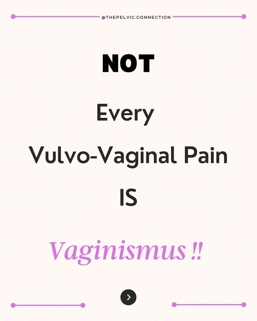 Let's talk #vaginismus!
